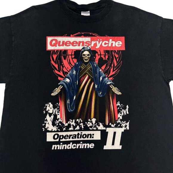 Y2K Queensryche Operation Mindcrime 2 T-Shirt - Picture 3 of 6